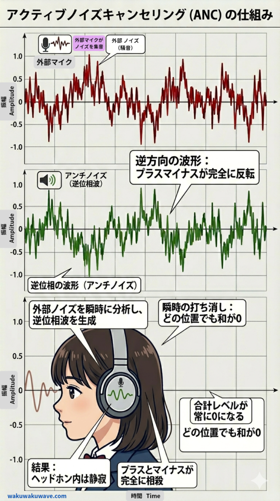 figure-Active noise cancellation