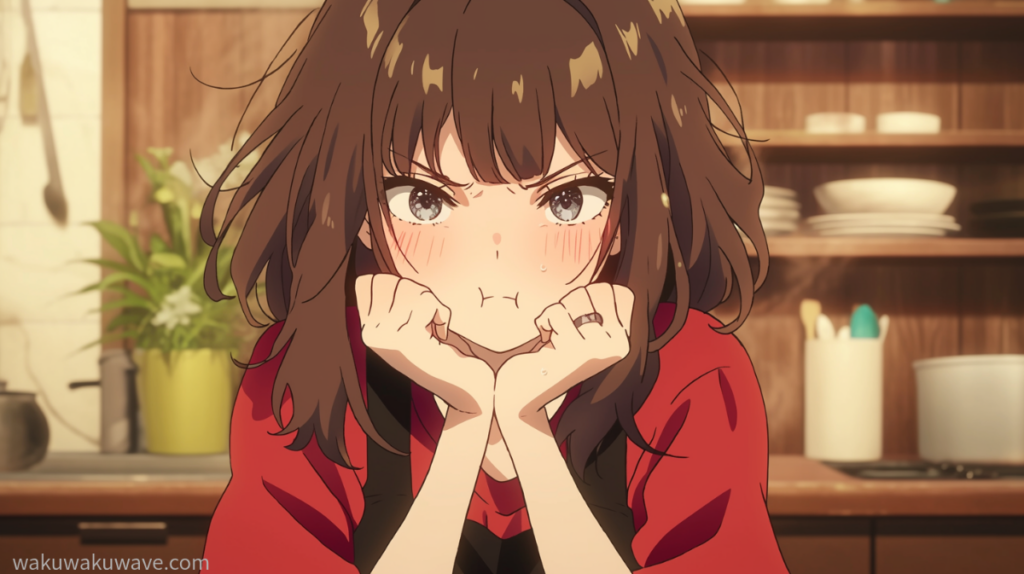 illust-My wife's angry face