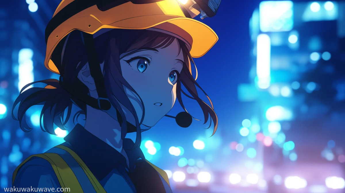 illust-Intercom and traffic controllers